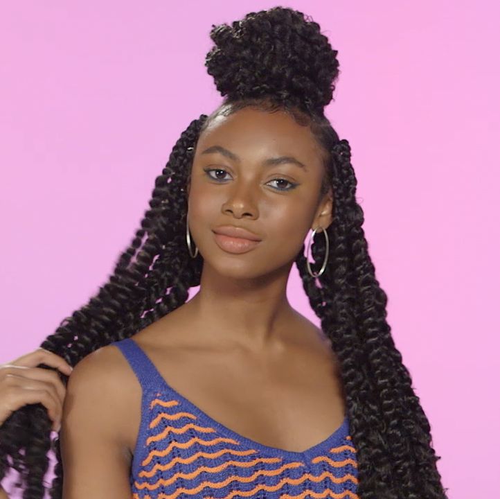 How to Create Passion Twists Hairstyles - Two-Strand Twist Hairstyles