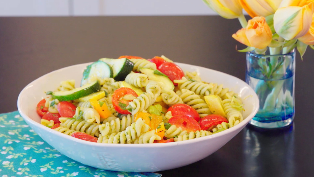 preview for How to Make the Ultimate Summer Pasta Salad