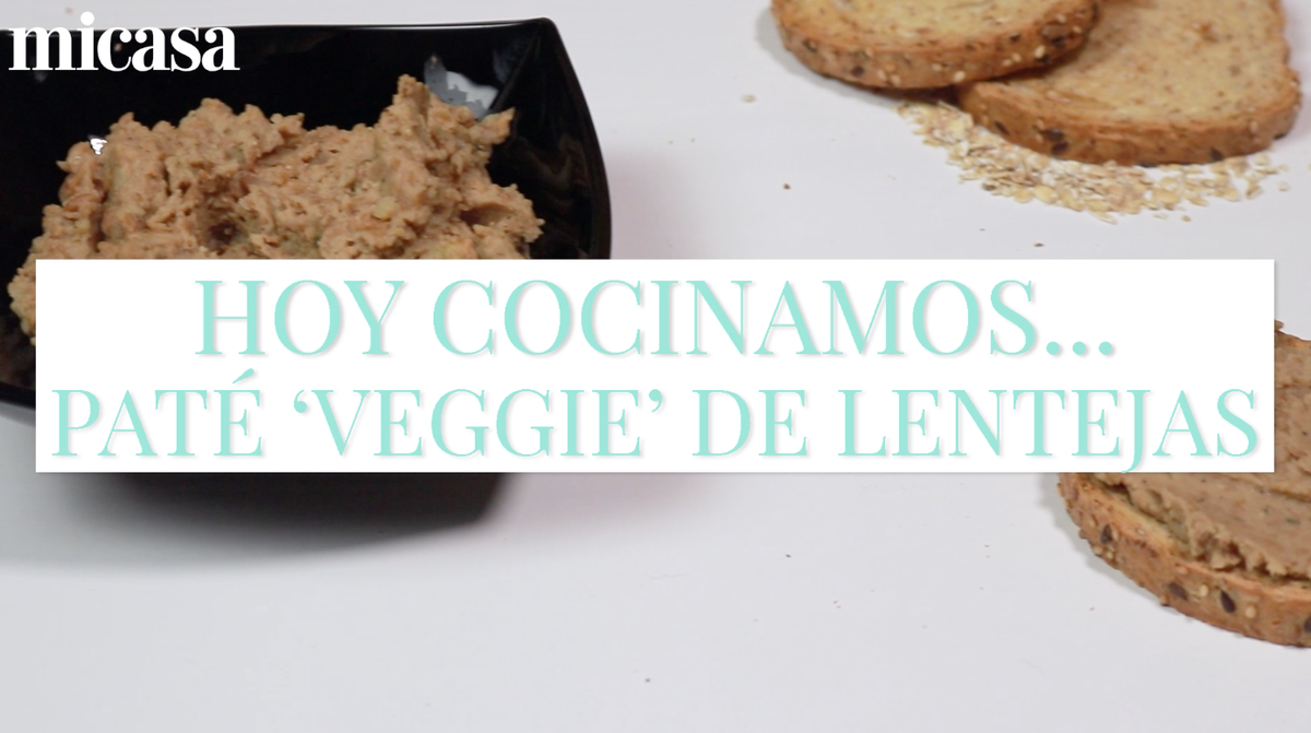 Pate veggie de lentejas