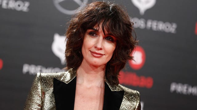 Paz Vega, actriz, Premios Feroz, MasterChef Celebrity, smoking dorado