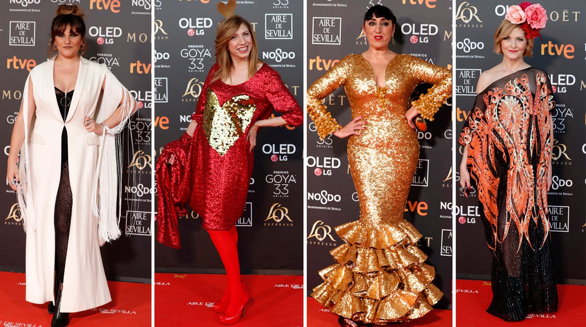 Alfombra roja premios goya 2019