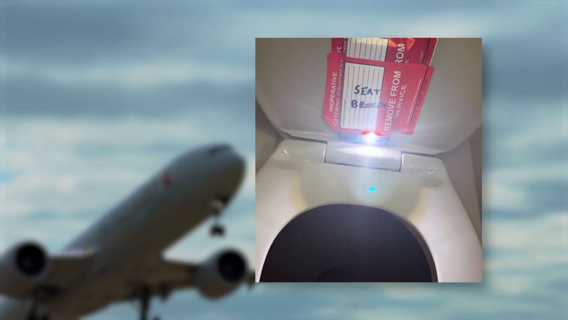 American Airlines flight allegedly had hidden camera in bathroom