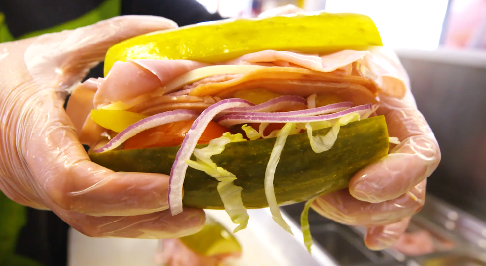 pickle sandwich