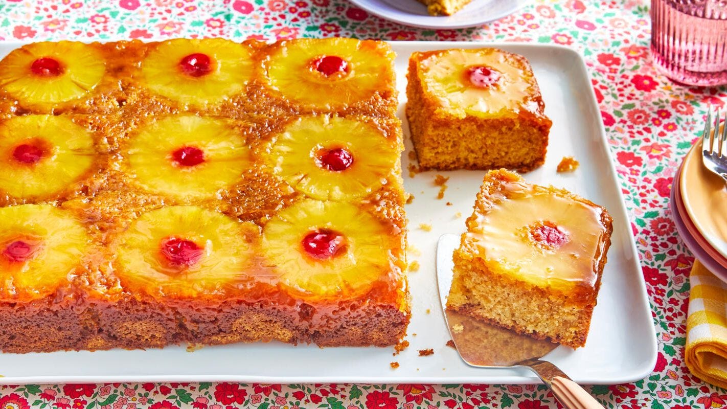 Pineapple Upside Down Pound Cake {How to Video} - Whip it like Butter