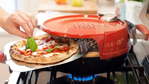 preview for Every Pizza Lover Needs This Personal Stovetop Oven