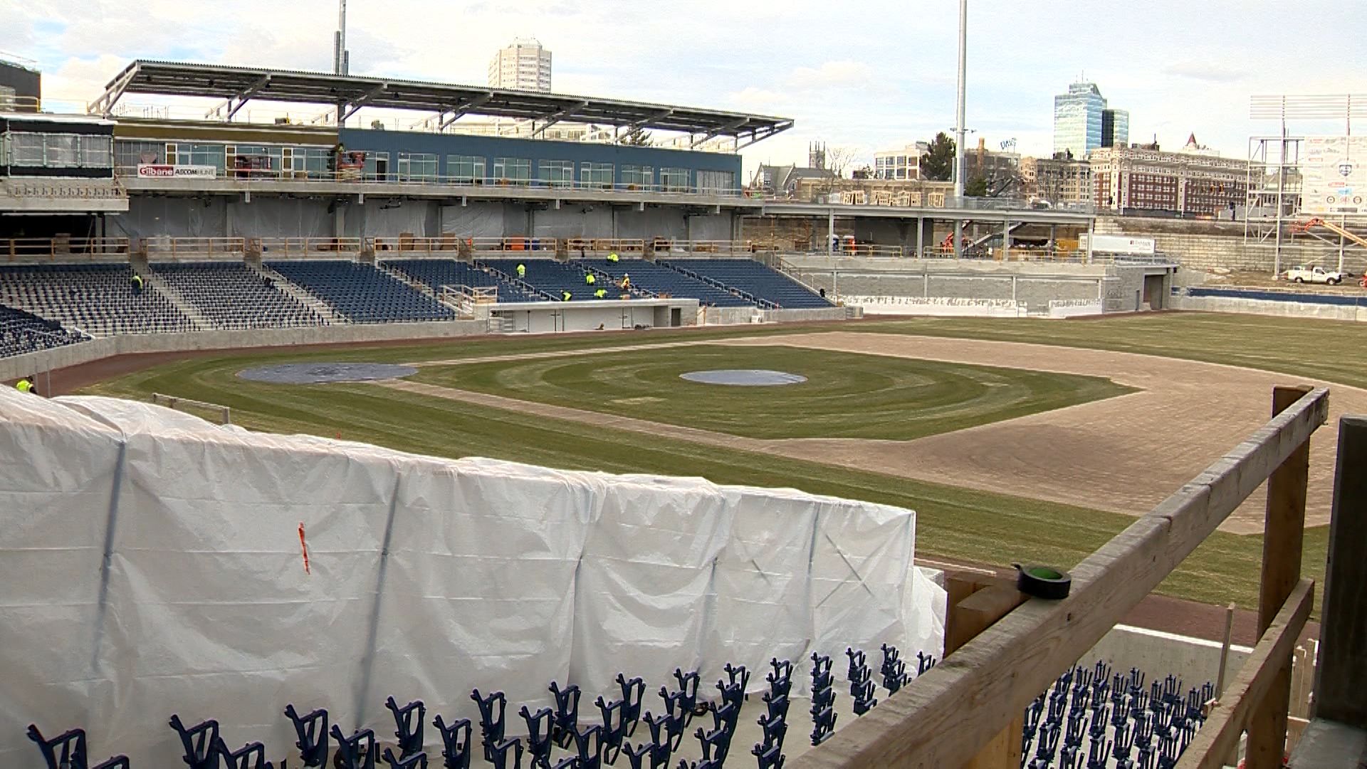 Inside look at ongoing work at Polar Park, home of Worcester Red Sox