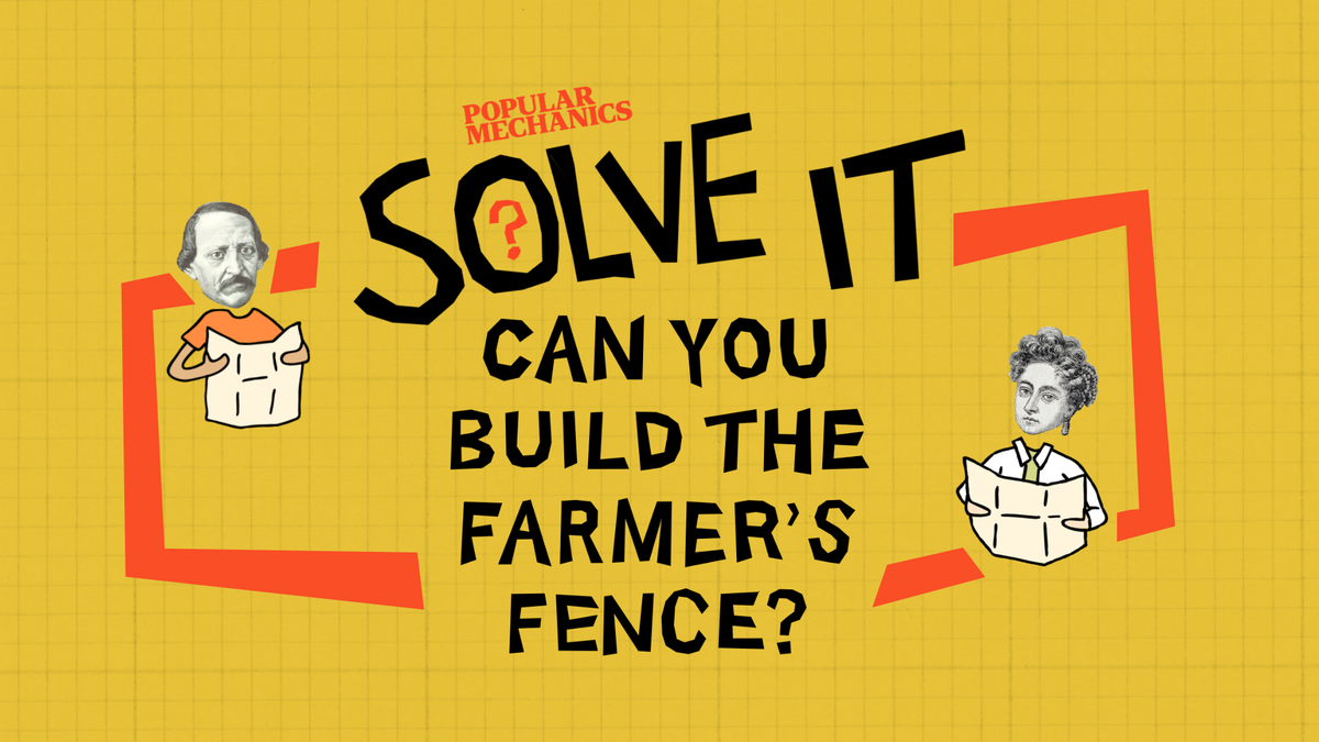 preview for Can You Build The Farmer's Fence? | SOLVE IT