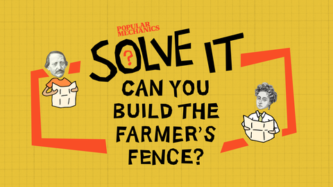 preview for Can You Build The Farmer's Fence? | SOLVE IT