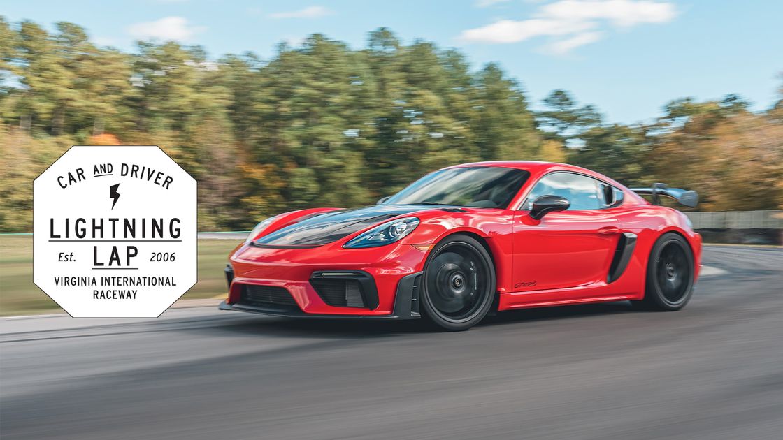 preview for 2023 Porsche 718 Cayman GT4 RS at Lightning Lap 2023