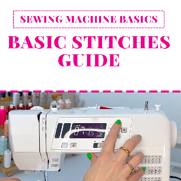 sewing machine stitches
