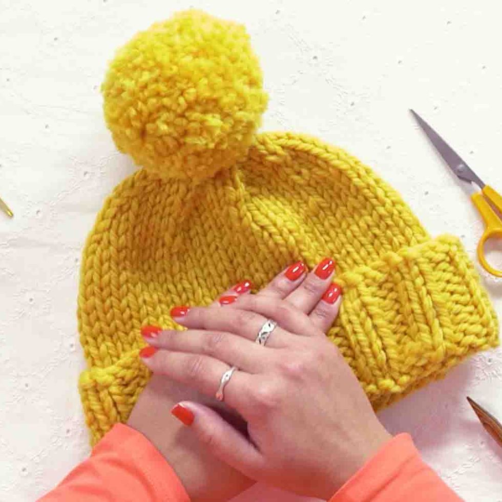 knitted hat tutorial