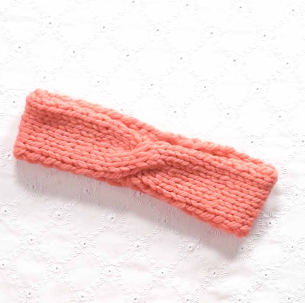knitted headband tutorial