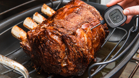 preview for Here's How to Make the Perfect Prime Rib No Matter What Holiday You're Celebrating.