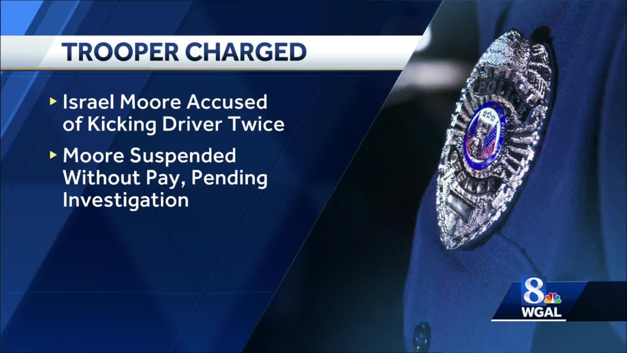 Pennsylvania State Police trooper charged with assault