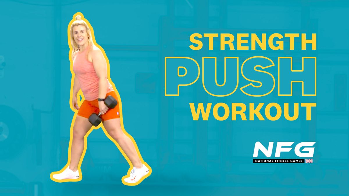 preview for Laura Hoggins Push Strength Workout | Functional Fitness Plan