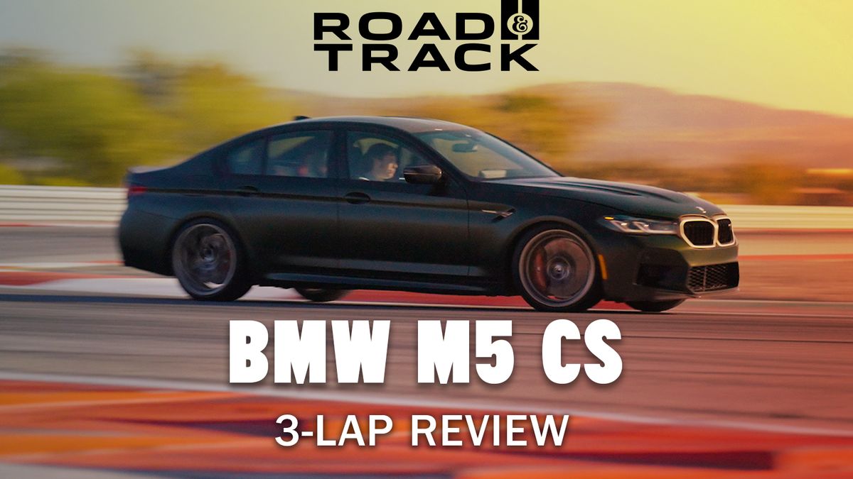 preview for 2022 BMW M5 CS: 3-Lap Review
