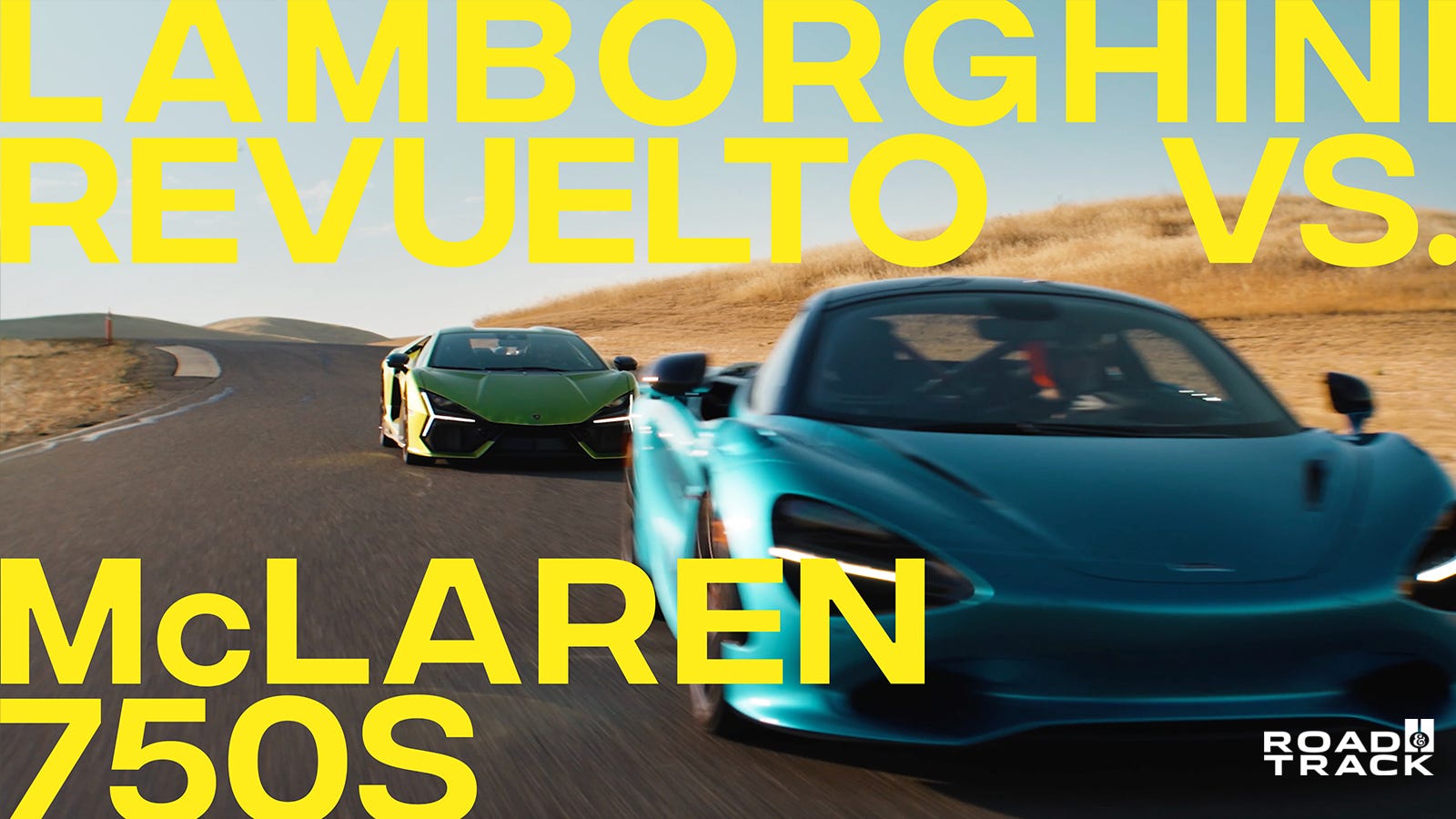 Lamborghini Revuelto vs. McLaren 750S: Which Supercar Is Best? — Performance Car of the Year 2025