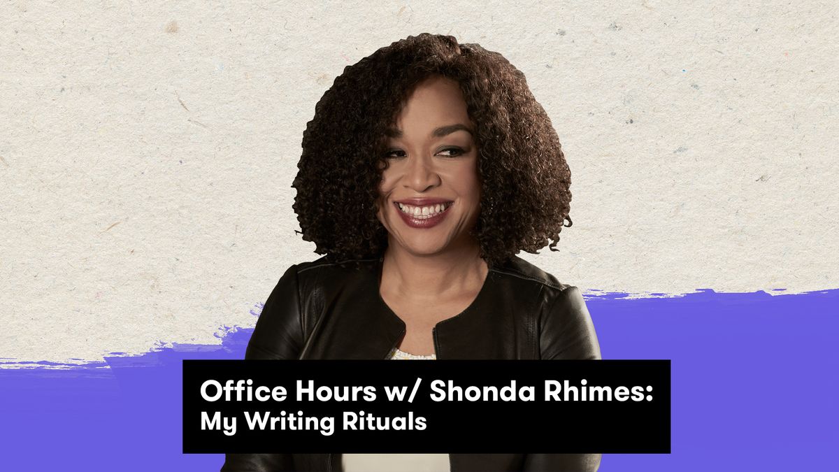 preview for Office Hours with Shonda Rhimes: My Writing Rituals