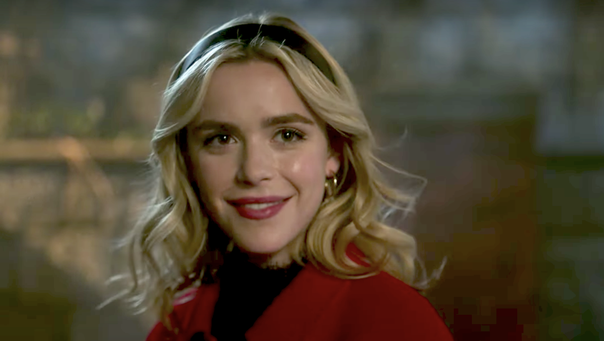 preview for Riverdale season 6 trailer with Sabrina (The CW)