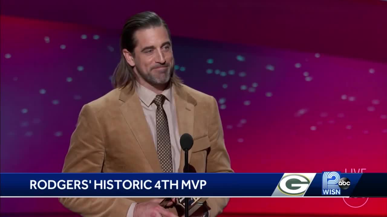 Highlights: Aaron Rodgers wins fourth MVP