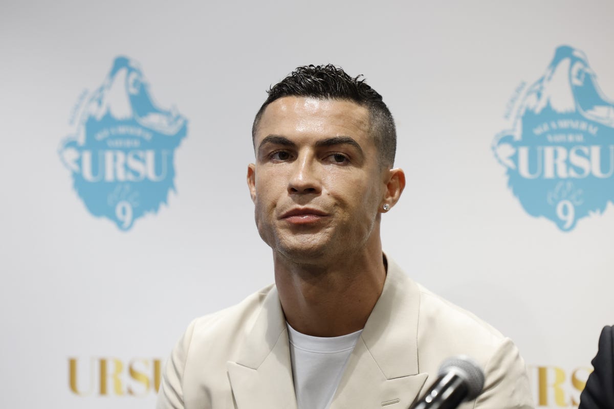 Cristiano Ronaldo and Georgina Rodriguez squash breakup rumors with public display of love and support at business launch event in Madrid