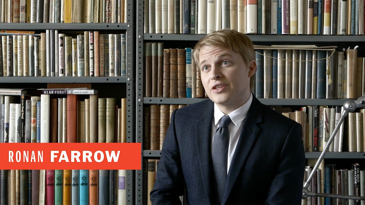 preview for Ronan Farrow Talks Harvey Weinstein Investigation and #MeToo Movement