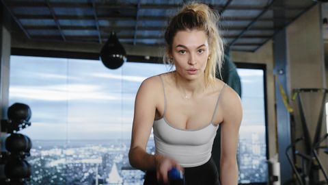 preview for How To Train Like a Victoria's Secret Model at The Gym