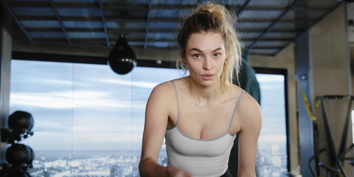 diep basketbal oppakken Victoria's Secret Model Workout Gym Tutorial