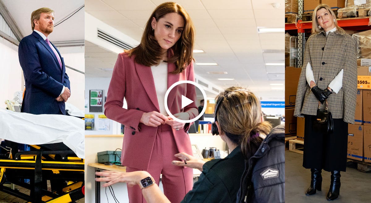 Kate Middleton, Covid-19, Felipe VI, Máxima de Holanda, Victoria de Suecia