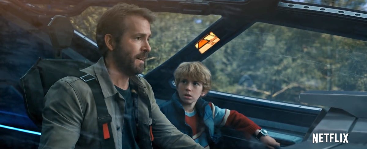 ryan reynolds, walker scobell, the adam project trailer