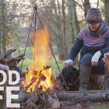 the new good life how to build a campfire