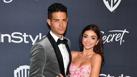 preview for Wells Adams and Sarah Hyland’s Relationship Timeline