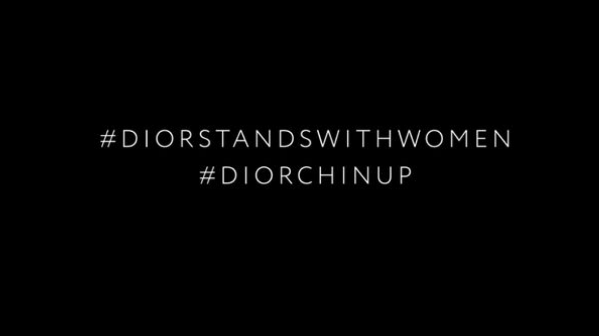 preview for A testa alta con DiorChinUp #diorstandswithwomen #diorchinup
