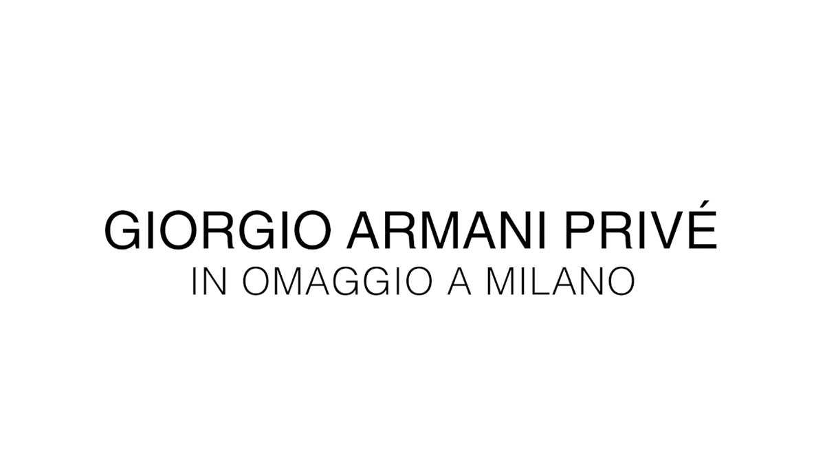Sfilate Milano 2021, Giorgio Armani torna in presenza con pubblico