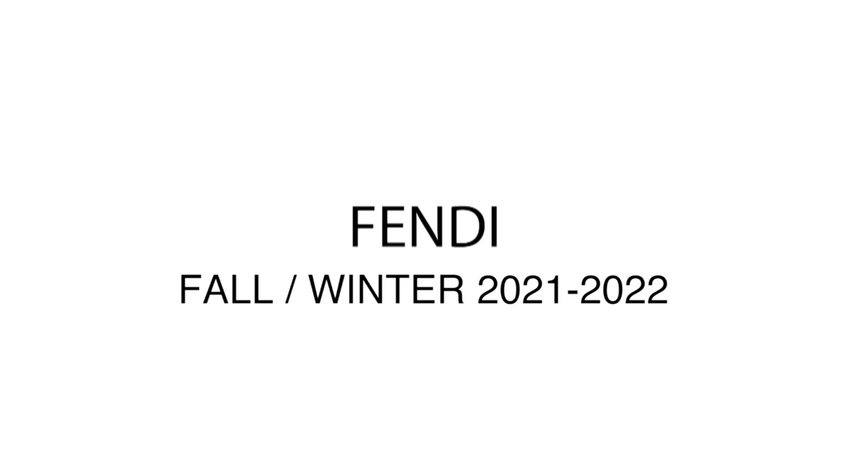 preview for Fendi Fall/Winter 2021-2022