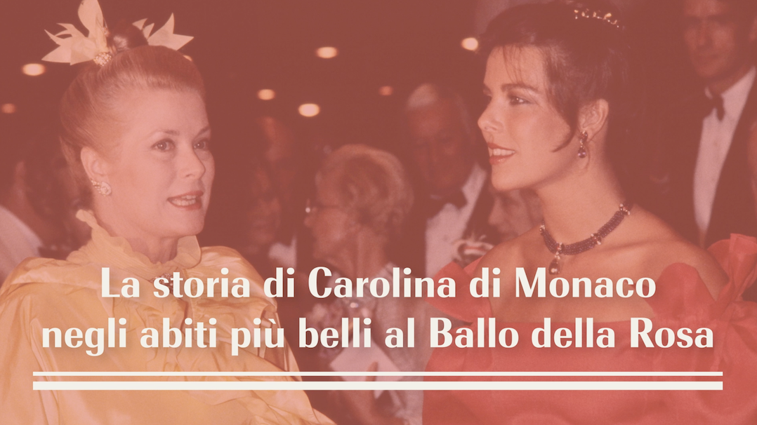 preview for La storia di Carolina di Monaco negli abiti più belli al Ballo della Rosa