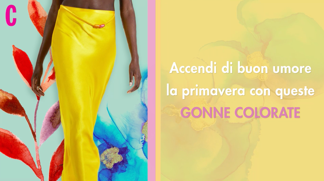 Gonne colorate hot sale