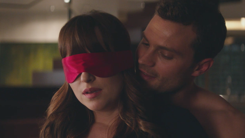 preview for Fifty Shades Freed exclusive clip: Christian Surprises Ana
