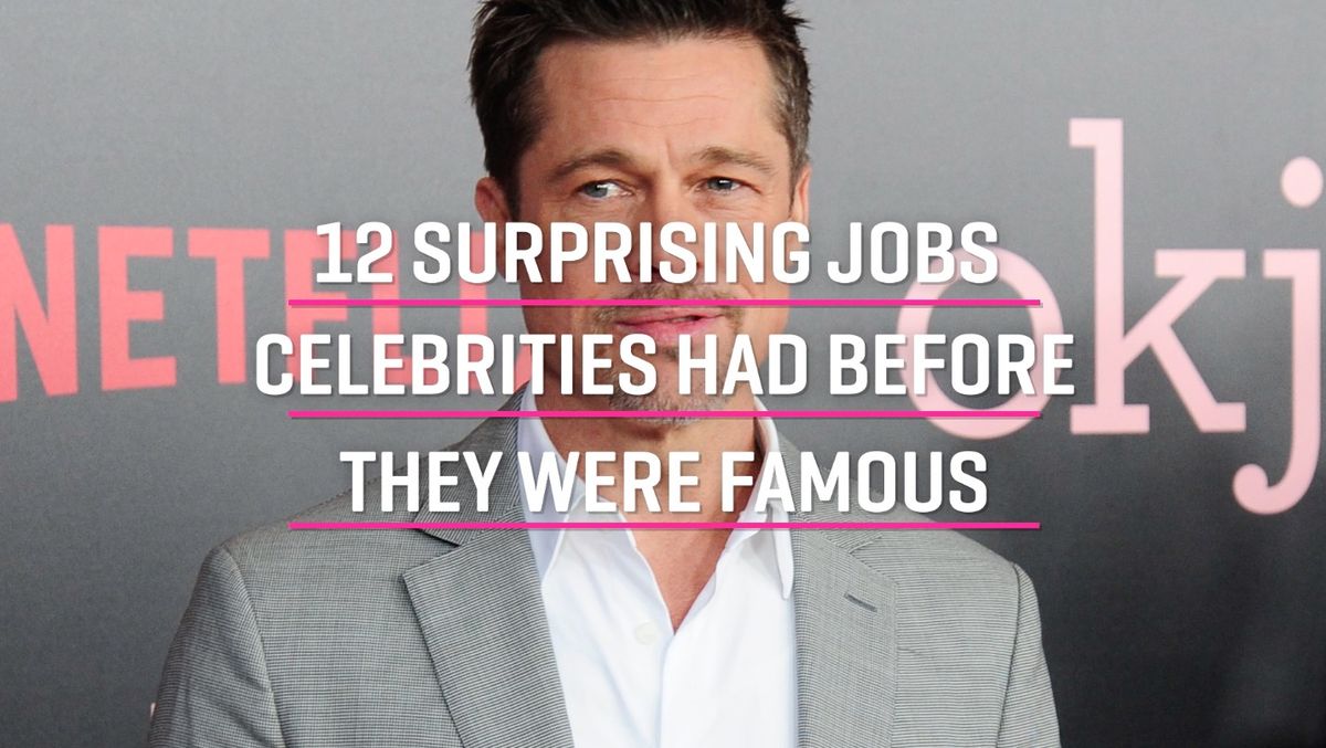 preview for Most surprising jobs celebrities had before becoming famous