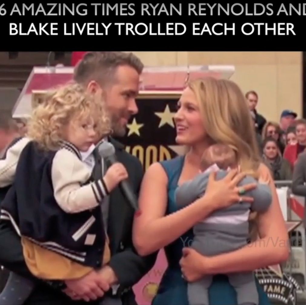 preview for 16 amazing times Ryan Reynolds and Blake Lively trolled eachother