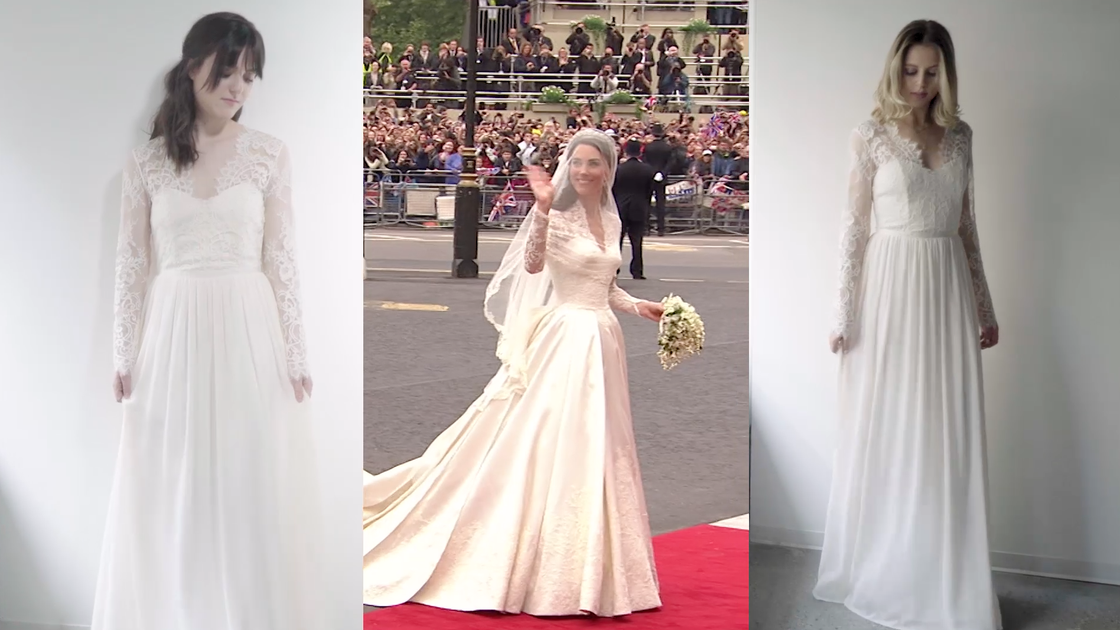 preview for You Can Buy Kate Middleton's Wedding Gown For $299