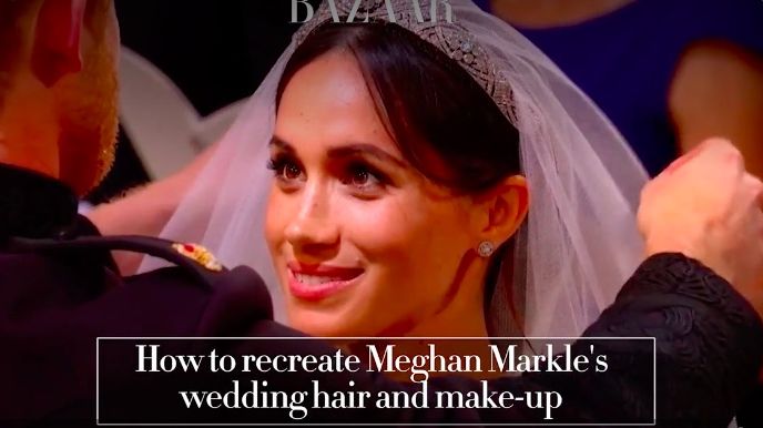 preview for How to recreate Meghan Markle’s wedding hair and make-up
