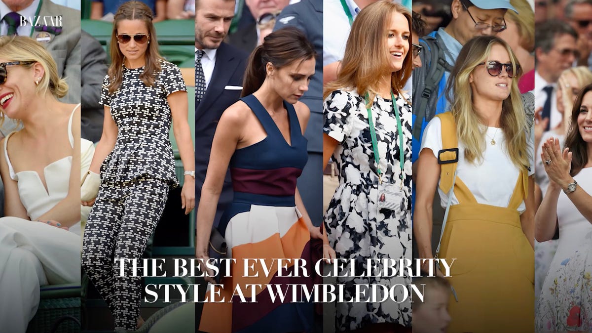 preview for The best ever celebrity style at Wimbledon