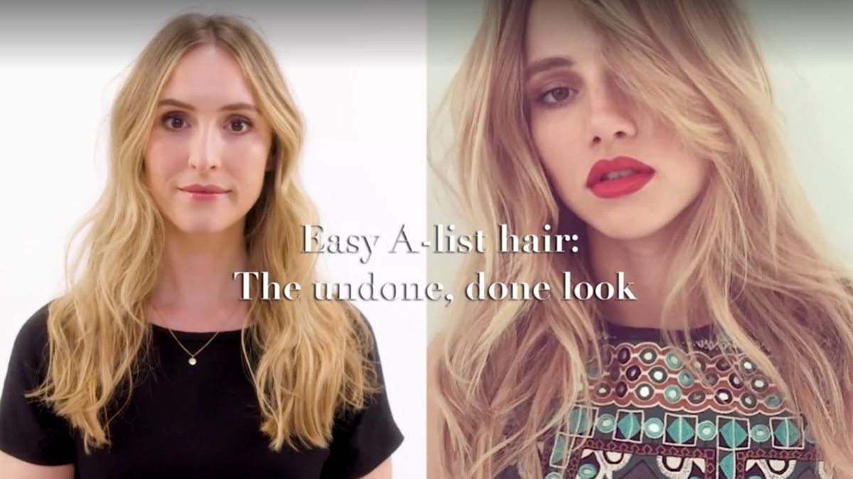 preview for Easy A-list hair: The undone, done look