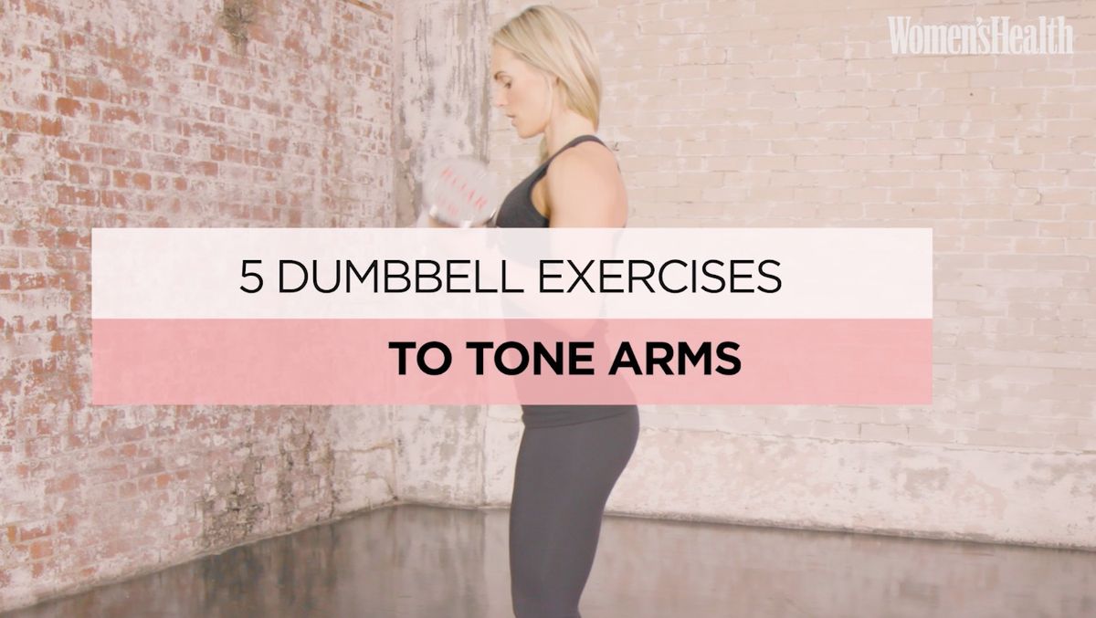 preview for 5 Dumbbell Exercises To Tone Your Arms From Sarah Lindsay of Roar Fitness