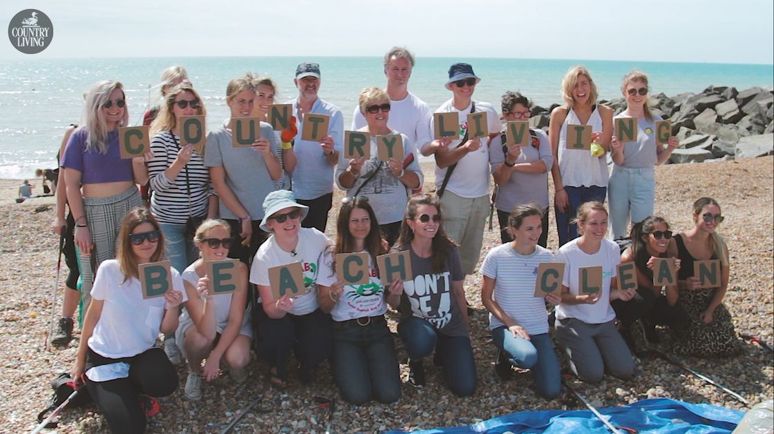 preview for Country Living UK Beach Clean with GRAB and Friends of the Earth