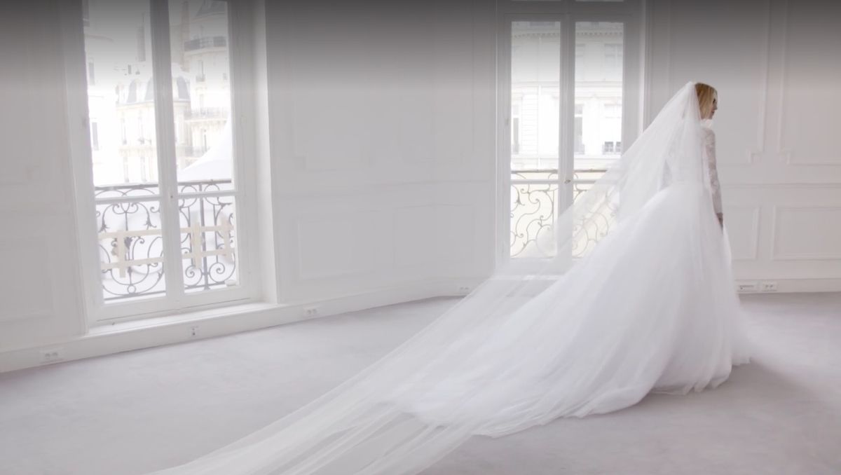 preview for The making of Chiara Ferragni's Dior wedding dress
