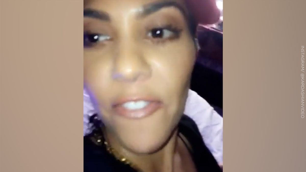 preview for Kourtney Kardashian likes this video of her yelling at Tyga