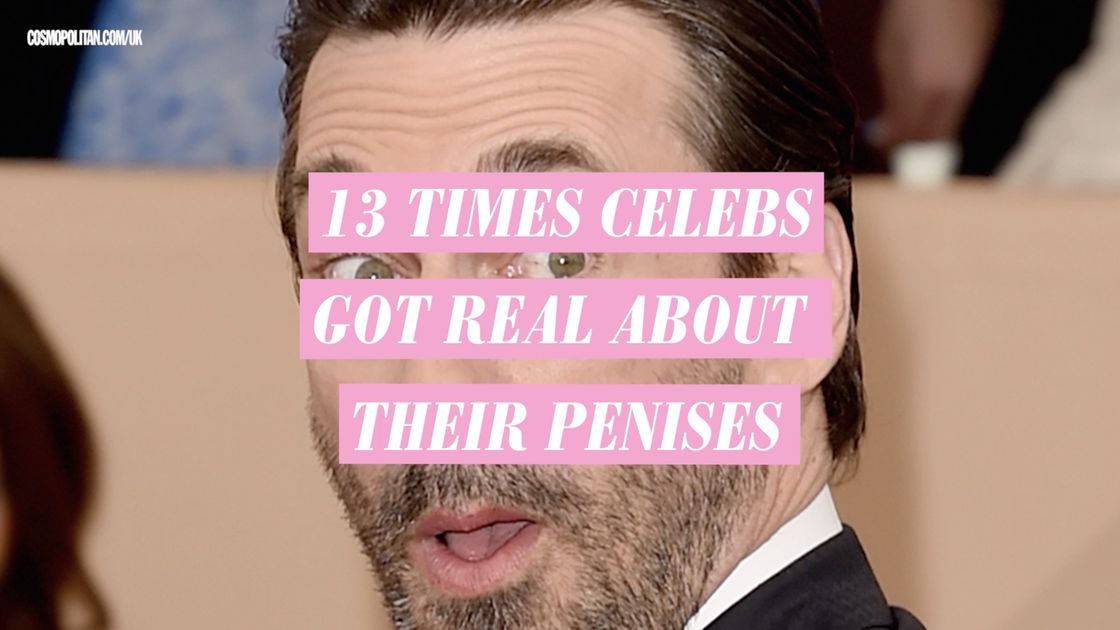 preview for 13 celebs talking about their penises