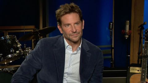 preview for A Star is Born's Bradley Cooper on drag queens and Lady Gaga's La Vie en Rose